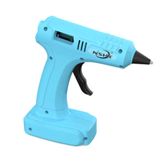 Pistol de Lipit POKKO GLUEGUN™, Wireless si Portabil, Silicon la Cald, , Baterie Li-Ion, Incarcare USB-C, Ideal pentru Hobby, Reparatii si Bricolaj, 10x Bete Silicon incluse